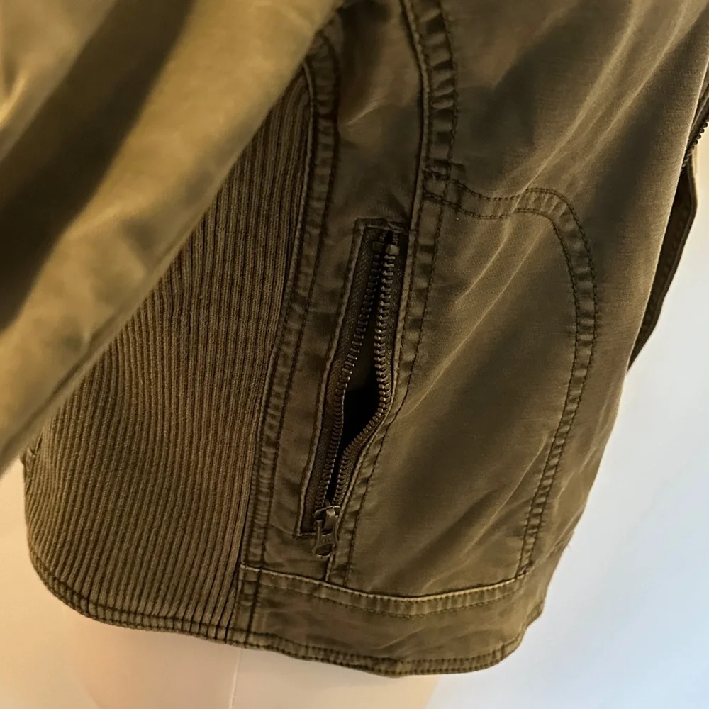 Anthropologie Green Utility Jacket - Picture 6 of 10